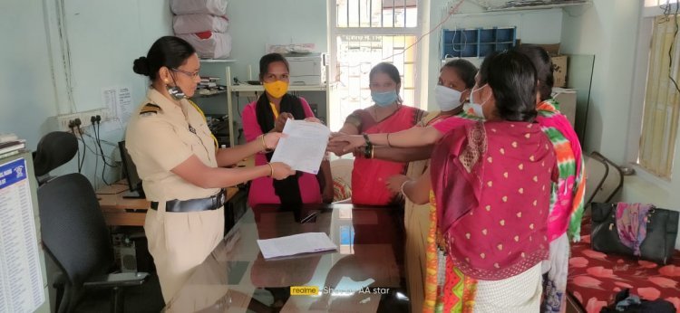 वाडीमालका विरुद्ध महिला अत्याचाराची तक्रार जनवादी महिला संघटनेने घोलवड पोलीस ठाण्यात केली दाखल