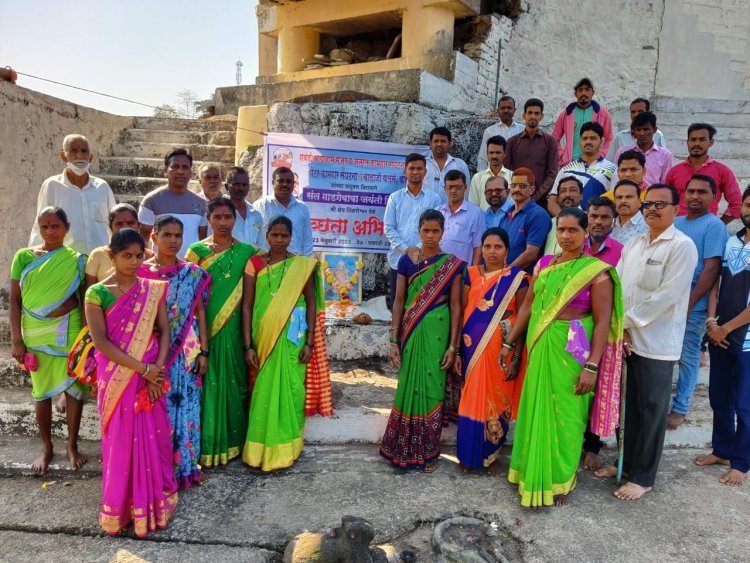 राष्ट्रसंत गाडगेबाबा यांच्या जयंती निमित्त श्रीक्षेत्र तिळसेश्वर येथे स्वच्छता मोहीम संपन्न